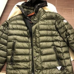 Moncler Down Jacket With Packable Hood